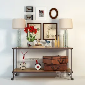 Console decorative table